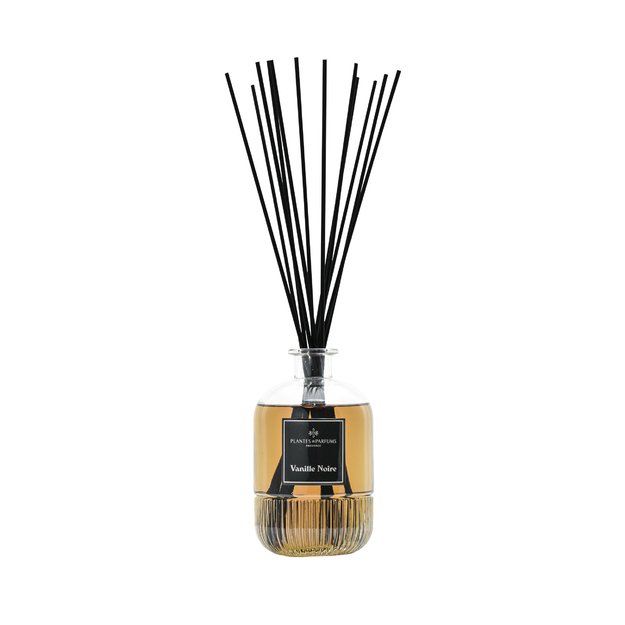 PLANTES&PARFUMS Namų kvapas su lazdelėmis "Vanille Noire", 450 ml