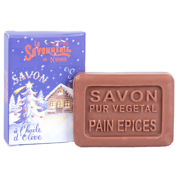 LA SAVONNERIE DE NYONS Mini švečių muilas meduolių - imbiero kvapo 25g