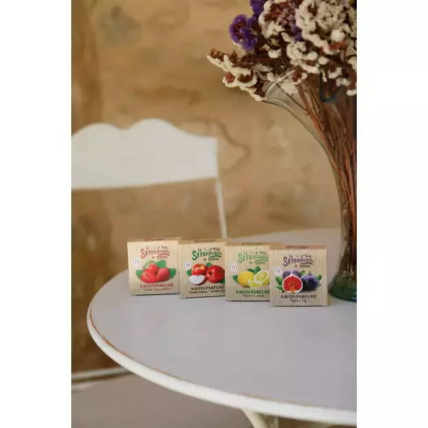 LA SAVONNERIE DE NYONS Braškių kvapo muilas "Fraise" 50 g