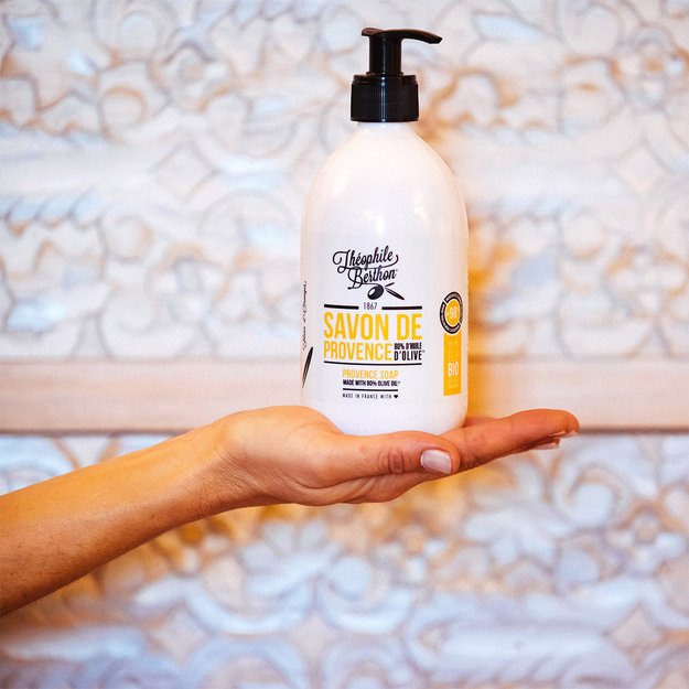 THEOPHILE BERTON 1867 Itin riebus Marselio muilas "Fleur d'Oranger", 500 ml 1