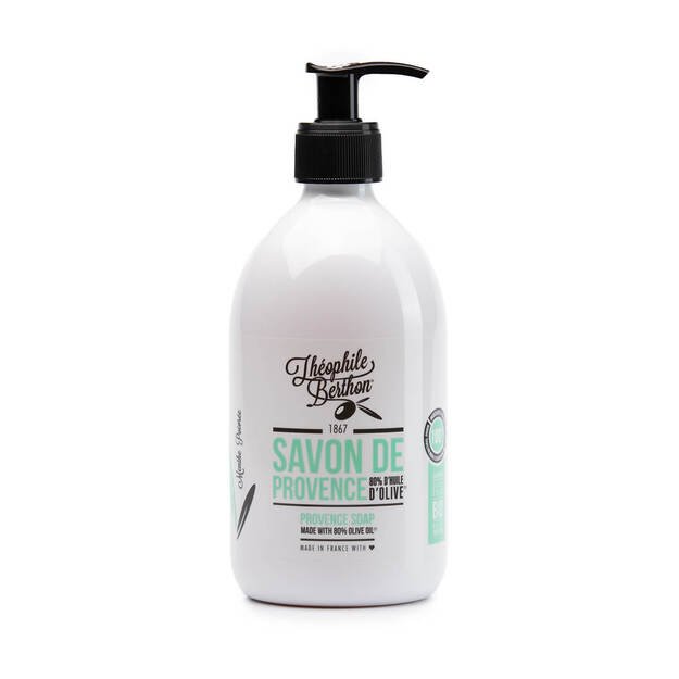 THEOPHILE BERTON 1867 Itin riebus Marselio muilas "Menthe Poivrée", 500 ml