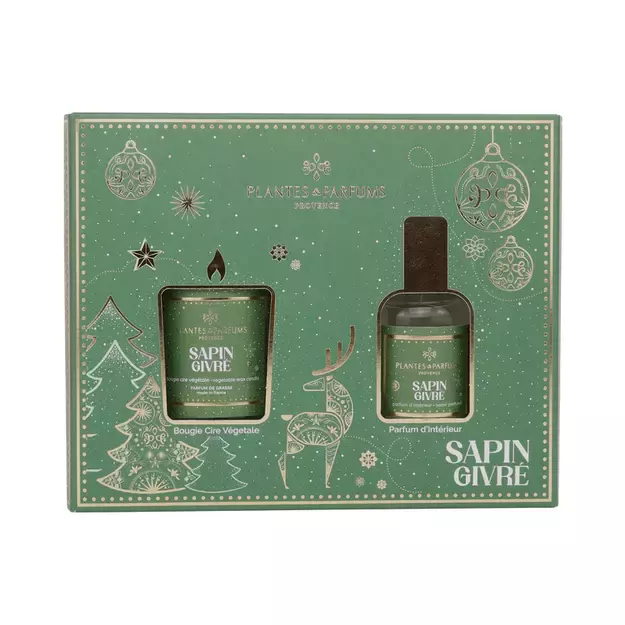 PLANTES&PARFUMS Namų kvapo dovanų rinkinys „Sapin Givré“